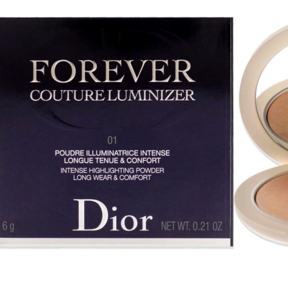 NIB Dior Forever Couture Luminizer in Shade 01 Nude Glow